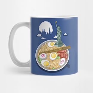 Ramen Statue of liberty Mug